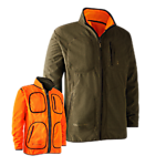 Куртка Deerhunter Fleece Gamekeeper Bonded Reversible (371/669 Graphite Green/Orange)